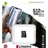 Карта памяти Kingston Canvas Select Plus microSDXC 512GB