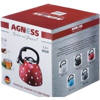 Чайник со свистком Agness Монблан 907-064