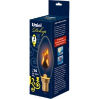 Лампочка Uniel IL-N-C35-3/RED-FLAME/E14/CL UL-00002981