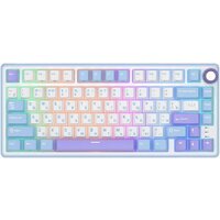 Клавиатура Royal Kludge R75 RGB Taro Milk (RK Silver)