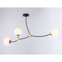 Подвесная люстра Ambrella light Traditional TR2568/3 BK/SB