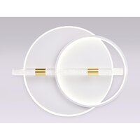 Припотолочная люстра Ambrella light Comfort FL5007 WH/GD (белый/золото)