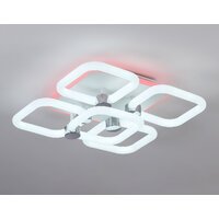 Припотолочная люстра Ambrella light Acrylica FA3861/4+1 WH (белый)