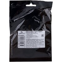 Кабель Cablexpert USB Type-C - USB Type-C CC-USB2-CMCM-60-1.8M (1.8 м, черный)