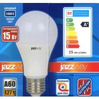 Светодиодная лампочка JAZZway PLED-LX A60 E27 15 Вт 5000 К