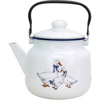 Чайник без свистка Эмаль Гуси 01-2713н/4М