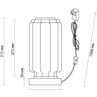 Настольная лампа Odeon Light Jam 5408/10TL