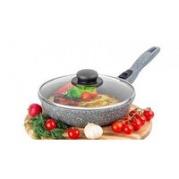 Сковорода Elan Gallery Гармония вкуса 120594 (серый мрамор)