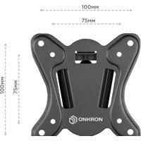 Кронштейн для телевизора Onkron NP15 (черный)