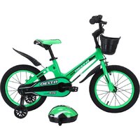 Детский велосипед Delta Prestige 1802 (18, зеленый, разобранный, в коробке)