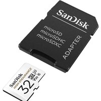 Карта памяти SanDisk High Endurance microSDHC SDSQQNR-032G-GN6IA 32GB (с адаптером)