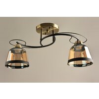 Люстра средней высоты Mirastyle BL-7605/2 AB+BK