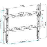 Кронштейн для телевизора VLK TRENTO-32 (черный)