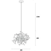 Подвесная люстра ImperiumLoft 40.2058 84501-22