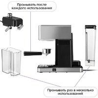Рожковая кофеварка Kitfort KT-7693