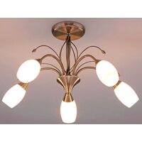 Припотолочная люстра Евросвет Ginevra 30280/5 (античная бронза)
