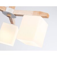 Люстра средней высоты Ambrella light TR83115/3 WH/LW