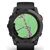 Умные часы Garmin Fenix 7X Pro Solar (сланцево-серый/черный)