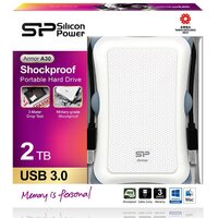 Внешний накопитель Silicon-Power Armor A30 2TB White (SP020TBPHDA30S3W)