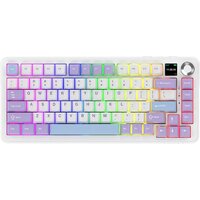 Клавиатура Ajazz AK820 Max Plus (фиолетовый/белый/синий, Ajazz Murad)