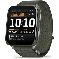 Умные часы Garmin Venu X1 (титановый/зеленый)