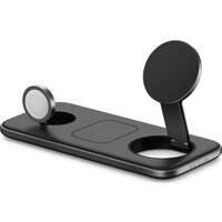 Беспроводное зарядное Satechi Qi2 Trio Wireless Charging Pad