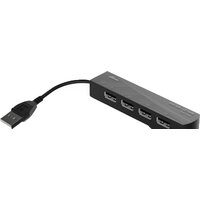 USB-хаб Ritmix CR-2406 (черный)