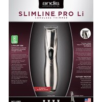 Триммер для бороды и усов Andis Slimline Pro Li T-Blade (хром)