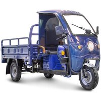 Грузовой электроскутер Rutrike D4 Next кабина 1800 60V 1500W (синий)