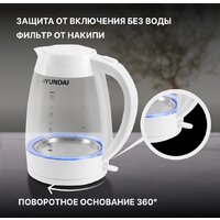 Электрический чайник Hyundai HYK-G4506