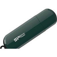 USB Flash Silicon-Power LuxMini 320 16GB (темно-зеленый)