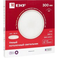 Светодиодная панель EKF 300 мм 24W Connect