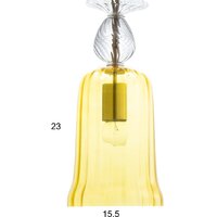 Подвесная люстра BayerLux Эстис 9254682 (желтый)