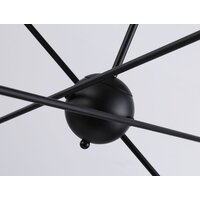 Подвесная люстра Ambrella light Traditional TR80435/6 BK/GD