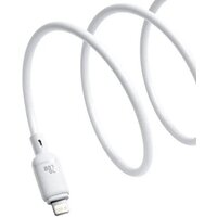 Кабель Baseus Silky Series Fast Charging Cable USB Type-C - Lightning (2 м, белый)