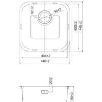 Кухонная мойка IDDIS Mate MAT44S0i77