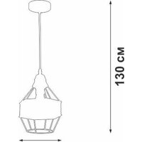 Подвесная люстра Vitaluce V4419-1/1S