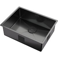 Кухонная мойка ZorG Zerox 59 U / IF PVD Gunblack