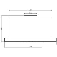 Кухонная вытяжка Elikor Интегра Glass 60П-650-В2Л (черный/стекло черное)