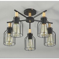 Люстра средней высоты Escada 469/5PL Black