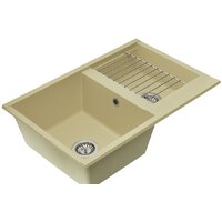 Кухонная мойка Акватон Делия 78 DBL (шампань)