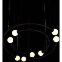 Подвесная люстра LOFT IT Infinite 10155/1100 Black