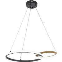 Подвесная люстра Escada Relation 10230/2LED (Black/Gold)