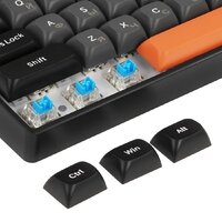Клавиатура AULA S100 (черный/серый/оранжевый, Blue Switch)