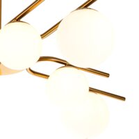 Люстра средней высоты Escada Sphere 642/8P G9*40W Brass