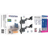 Кронштейн для телевизора Kromax OFFICE-4 (черный)