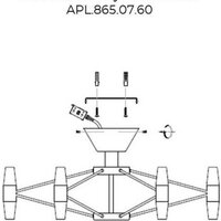 Люстра средней высоты Aployt APL.865.07.60