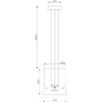 Подвесная люстра Divinare Opal 5247/33 SP-10