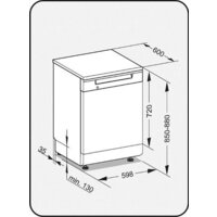 Отдельностоящая посудомоечная машина Miele G 5000 SC Active 21500018RU (нержавеющая сталь)