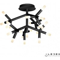 Люстра средней высоты iLedex Savage FS-017-X25 3000K (черный)
